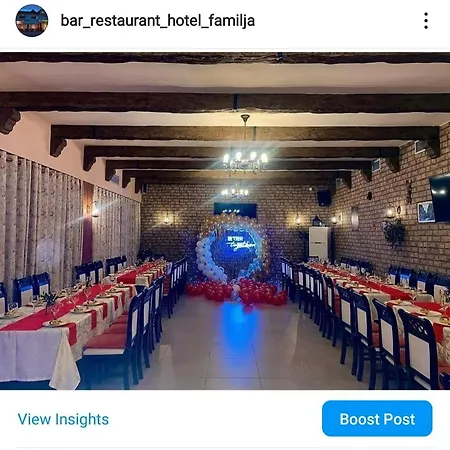 Bar-restaurant-hotel-familja 5*